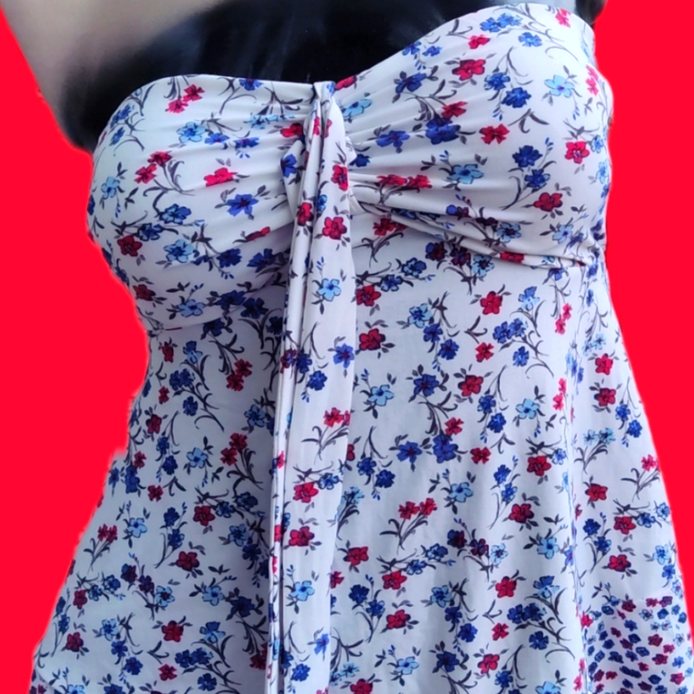 Halter style shirt